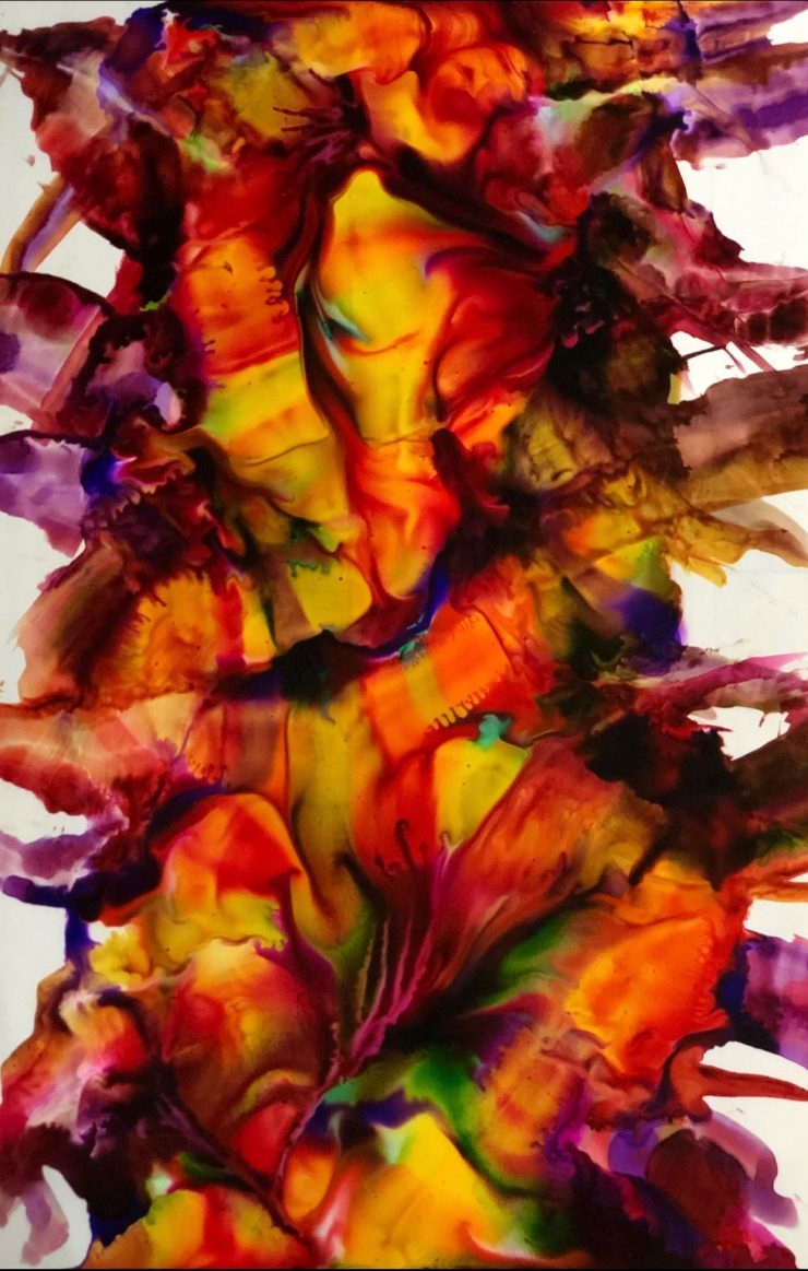 Come Forward Into the Liquid World of Alcohol Ink | The Daring