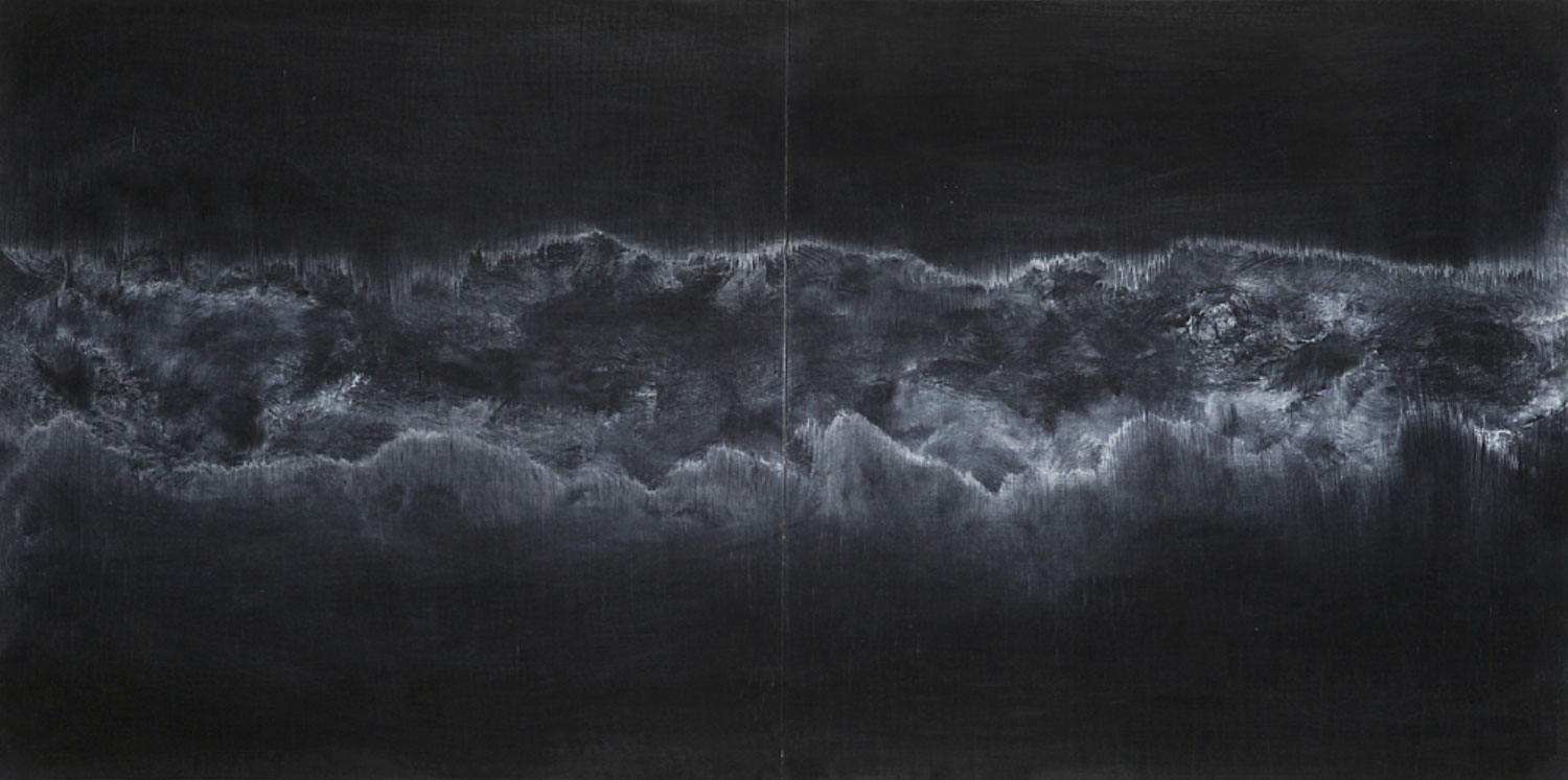 Lisa DiClerico, In Essence, 2011. Painting of New York City details.